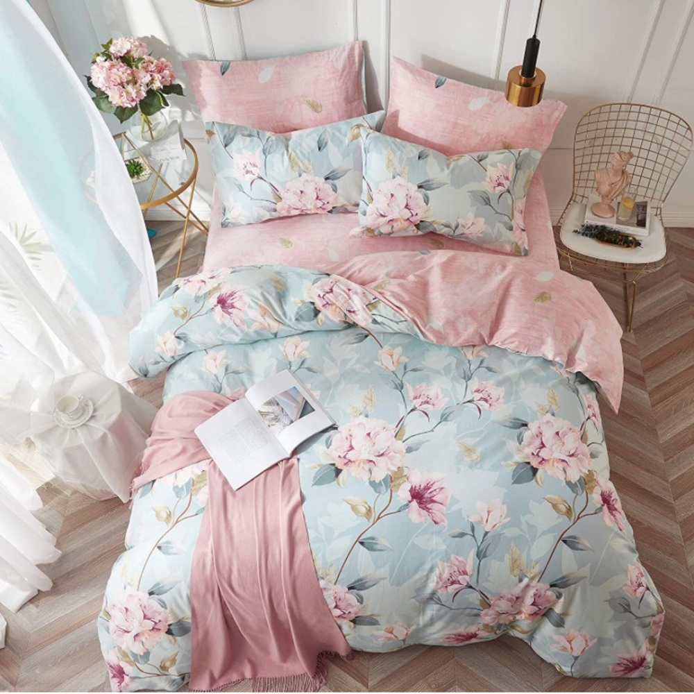 King 100% Cotton Duvet Cover Sets Of 3 - Picture 3 of 6